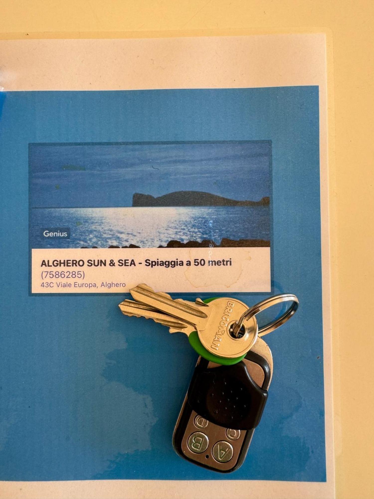 Alghero Sun & Sea - Spiaggia A 50 Metri Luaran gambar