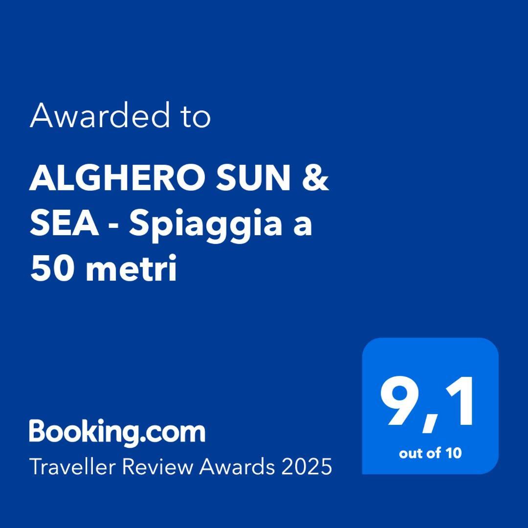 Alghero Sun & Sea - Spiaggia A 50 Metri Luaran gambar